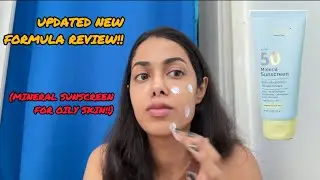 SUNKEY MINERAL sunscreen NEW FORMULA UPDATE! Nonsponsored honest and detailed!