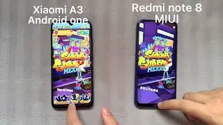 Redmi note 8 vs Xiaomi A3 | MIUI vs Android One | Same Snapdragon 665 diff OS