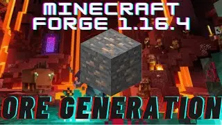 Генерация руды - Руководство по моддингу Minecraft Forge 1.16.4