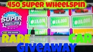 450 Super Wheelspins LIVE ***100,000,000 Giveaway***