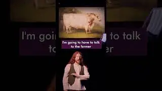 Cows are hard to draw (especially the corners) #standupcomedy