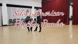 Silver American Rhythm Rumba: Grapevine and swivels