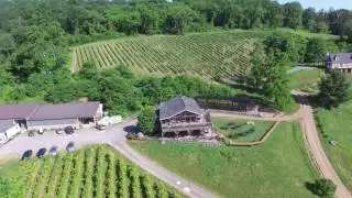 Loudoun County Winery: Bluemont Vineyard Drone Video