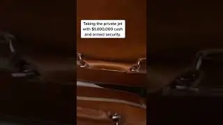 Taking the Private Jet with $1,000,000 dollars Cash and Armed Security! 🛩️🧳💸