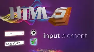 HTML for beginners 35: HTML input element