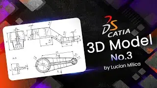 CATIA | Model Mania 2009 | Multipad, Draft, Stiffener, Combine.
