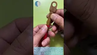 How to connect an electric wire to a brass terminal head? #diyprojects #tools