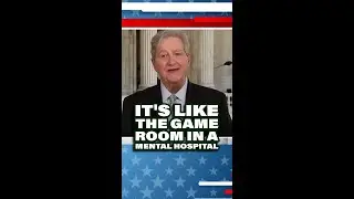 It's like the game room in a mental hospital: Senator Kennedy