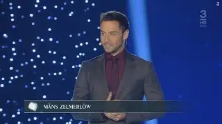 M&aring;ns Zelmerl&ouml;w Announces Nominees for Entertainment Program of the Year - Kristallen 2015, TV3.