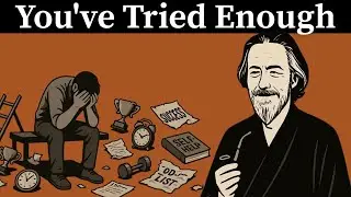 When You're Exhausted from Trying, Watch This &ndash; Alan Watts