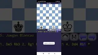 Mate de dama en DroidFish - JLicona