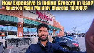 America 🇺🇸 Mein  Indian Grocery Shopping | Full Store Tour | #usagrocery #indianvlogusa