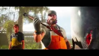 MANEATER scaly pete Loses his hand (Opening bloody scene)