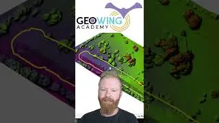 Reconstruct terrain from drone 3D points for FREE #qgis  #photogrammetry #drone #geowingacademy