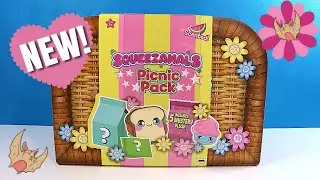 🦇 SQUEEZAMALS PICNIC PACK - WATERMELON 🍉 SCENTED! UNBOXING AND REVIEW 🦇