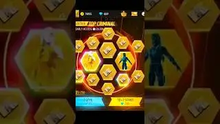 TOP GOLDEN CRIMINAL RING SPIN TODAY 🔥 | CRIMINAL BUNDLE RETURN | FREE FIRE NEW EVENT