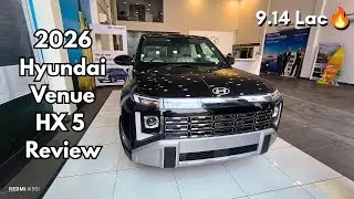 Mini Creta is Here 🔥 2026 New Hyundai Venue HX 5 Base Model Review 