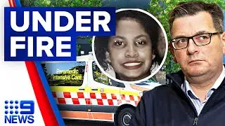 Victoria Premier under fire over ambulance crisis after 14-year-old died waiting | 9 News Australia