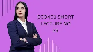 ECO401 Short  Lecture No  29