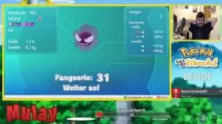 Pok&eacute;mon Let&acute;s Go Pikachu: Shiny Nebulak [Twitchmitschnitt]