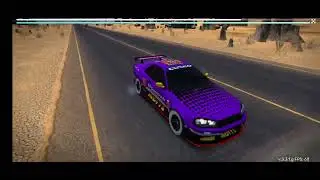 Drag Racing 3D: Streets &mdash; GTR-34 race - Phonk