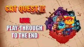 We beat Cat Quest 3 in one go together! Entire game completed! #cat #catquest #completion