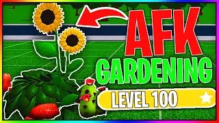 How To AFK LEVEL UP GARDENING SKILL (Working Bloxburg 2020)