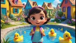 Quacky Ducks and Swishy Fish | Fun Animal Nursery Rhyme for Toddlers | Silly Water Song for Kids