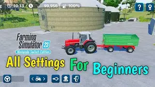 farming Simulator 23 game All settings | fs23