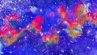rainbows in space ~ adobe premiere test animation 