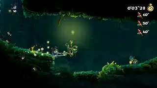 Rayman Legends PS3 Gameplay 46 20000 Lums Under the Sea Mansion of the Deep Invaded