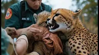 Rescuing Cheetahs From a Raging Wildfire | Animals Lifeguards