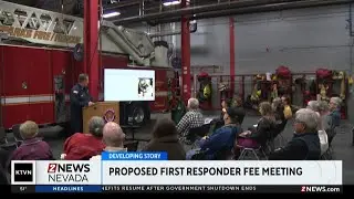 Sparks Fire Department hosts community meeting regarding proposed first responder fee