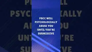 PBCC cult psychologically abuse #cultawareness #plymouthbrethrenchristianchurch #brucehales