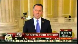 Congressman Jolly presents gift to Fox Business' Stuart Varney to celebrate his U.S. Citizenship