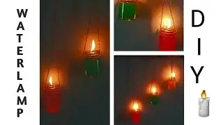 How to reuse poster colour bottles ।।DIY water lamp ।।Bottle craft ideas