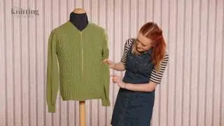 Mens Varsity Jacket Knitting Pattern (The Knitting Network WMD027)