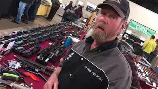 Making Knives SHARP! Harbor Freight&rsquo;s Sharpest Knife Ever and Demo at the Gun Show