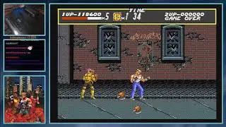 Streets of Rage - Axel, Hardest 2 Players, No Death (No Police)