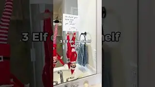 3 Elf on the Shelf Ideas in One 🎄😄 #elfontheshelf #elfideas #christmas