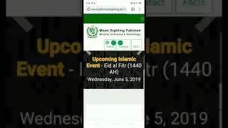 [ HIJRI CALENDAR 2019 ] [ HOW TO KNOW ABOUT ISLAMIC EVENT DATES ] [ FAWAD CHAUDHARY ]