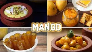 Mango Recipes | Mango Sweet recipes | Mango Indian Dessert | Quick Mango Recipes | Summer Drinks