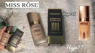 ✨Miss Rose Air Brush Foundation✨||(Honest Review)