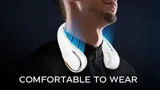 Get the best Neck Fan - FrSara Neck Fan, Portable Strong Wind, Adjustable, 360&deg; Cooling, Super Quiet