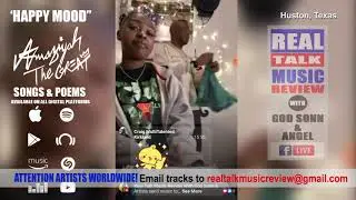 HAPPY MOOD - AMAZIYAH THE GREAT FEAT. QUALI-TEE | REAL TALK MUSIC REVIEW (NOV.20) GOD SONN & ANGEL