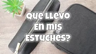 Que llevo en mis estuches? | Miss Planner