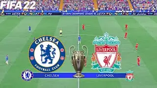 FIFA 22 | Chelsea vs Liverpool - UEFA Champions League - Full Match & Gameplay