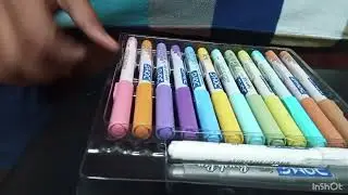 Unboxing my new sketch pens 👌🏻👌🏻👌🏻🥳🥳