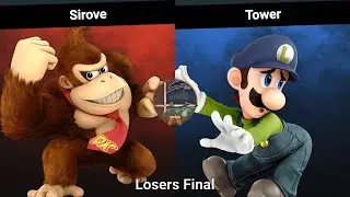 Sirove (Donkey Kong) vs Tower (Luigi) - Tavern Brawl 24 Losers Final