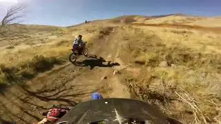 Dirt Biking on Peavine -- Gas Gas EX250F